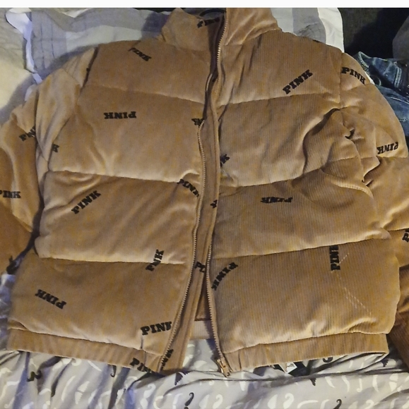 PINK PUFF BOMBER JACKET SIZE M - Picture 4 of 4